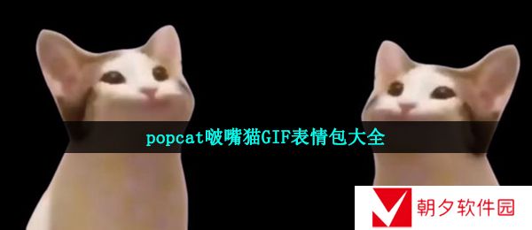 popcat啵嘴猫GIF表情包大全